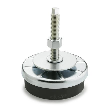 Otto Ganter Levelling Feet with Vibration Damping, GN 248